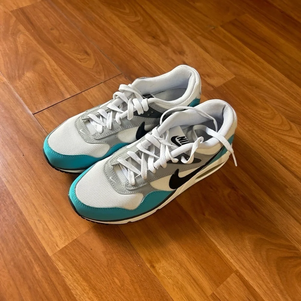 Nike White and Blue Modern sneakers